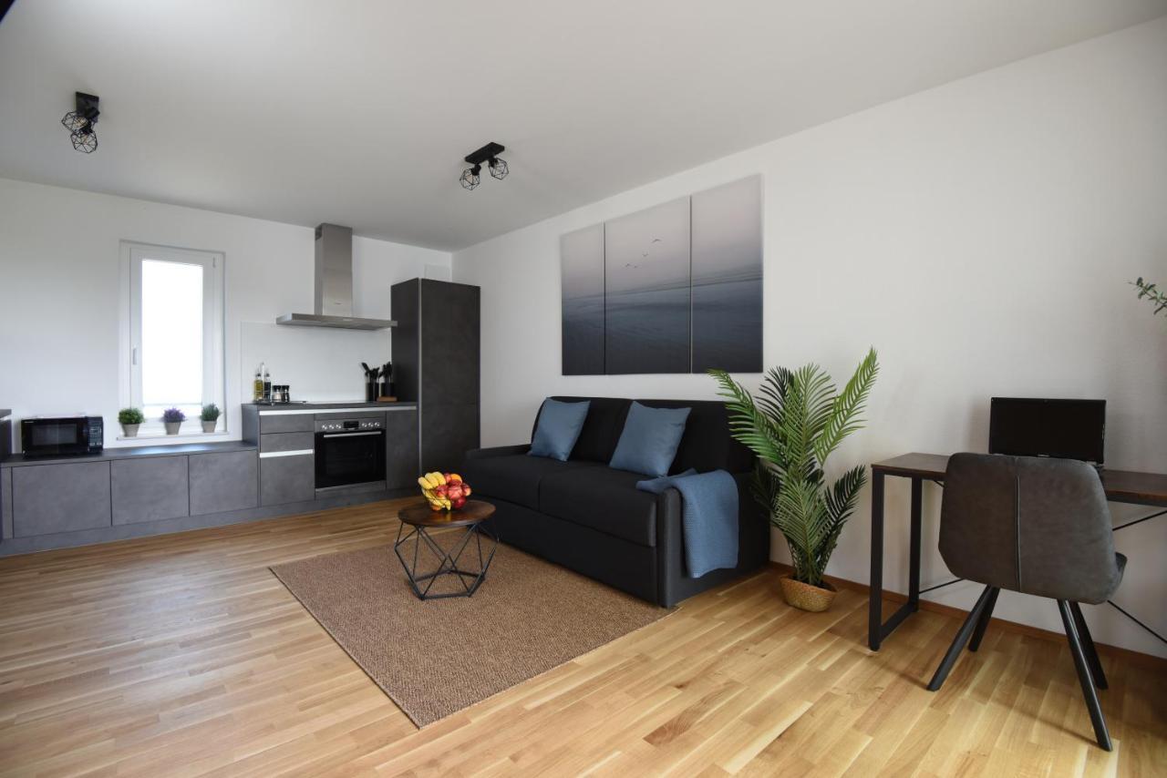 Inhomevision Neubau, Design, Balkon, Barrierefrei, Wlan Markgroningen Bagian luar foto