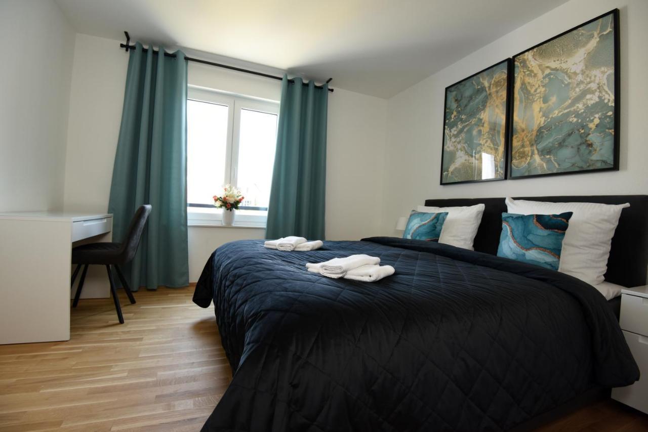 Inhomevision Neubau, Design, Balkon, Barrierefrei, Wlan Markgroningen Bagian luar foto