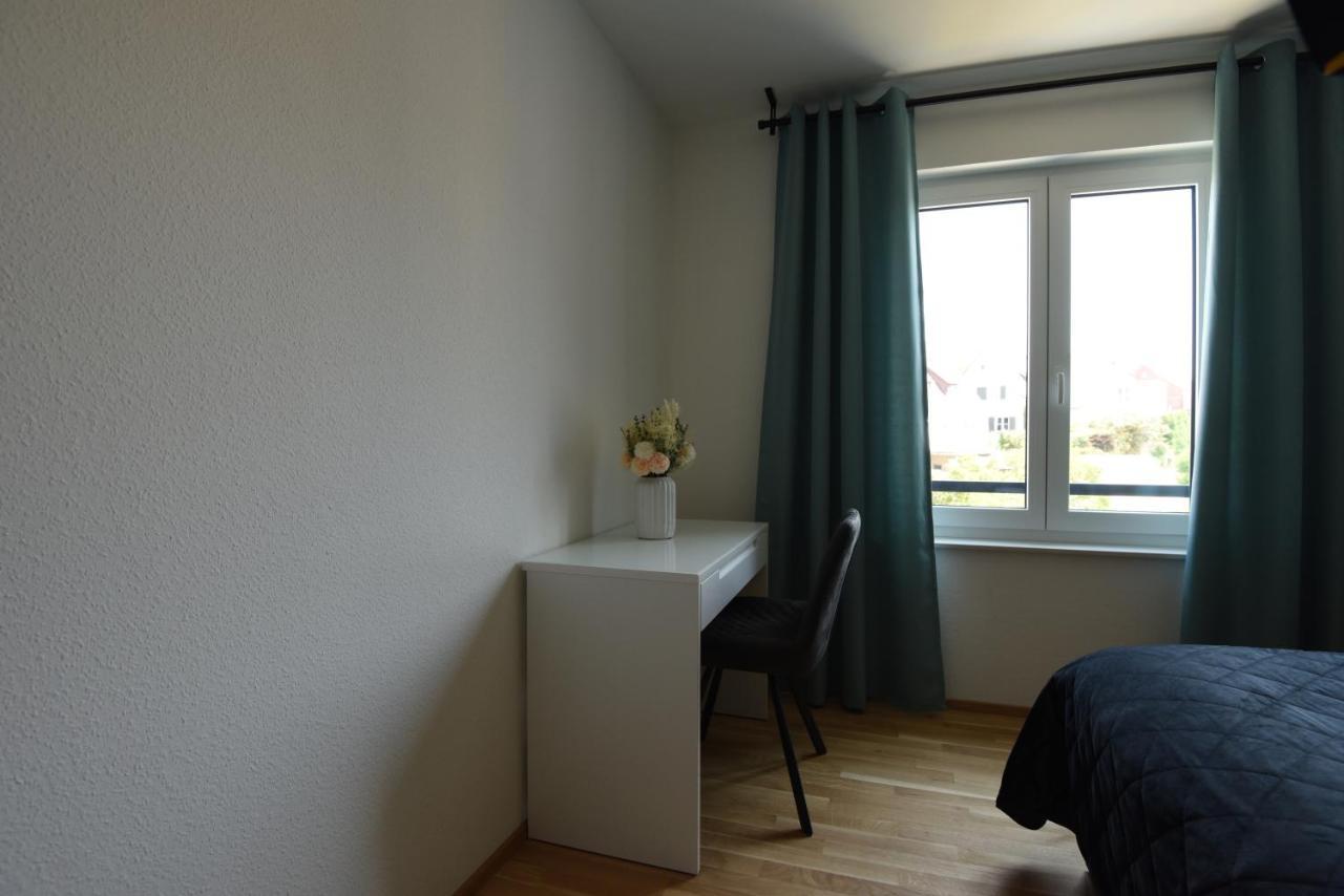 Inhomevision Neubau, Design, Balkon, Barrierefrei, Wlan Markgroningen Bagian luar foto