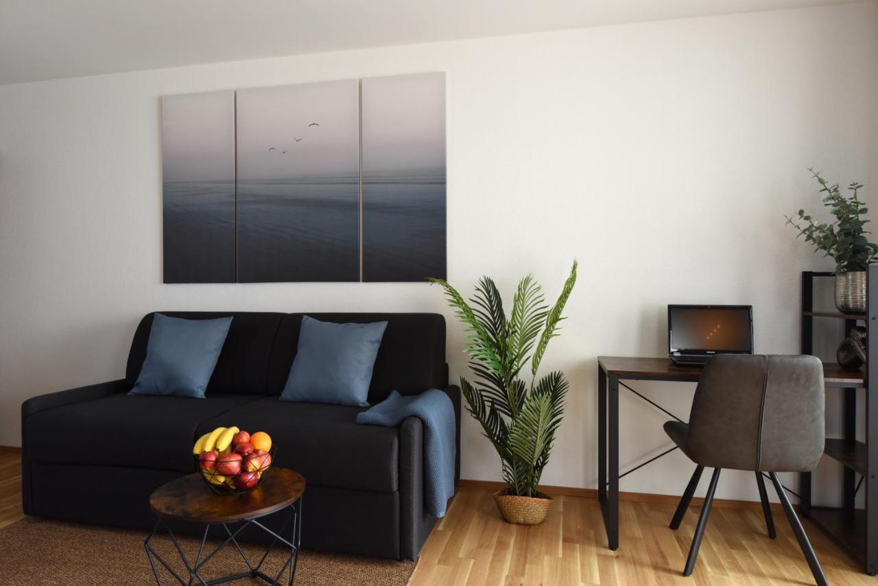Inhomevision Neubau, Design, Balkon, Barrierefrei, Wlan Markgroningen Bagian luar foto