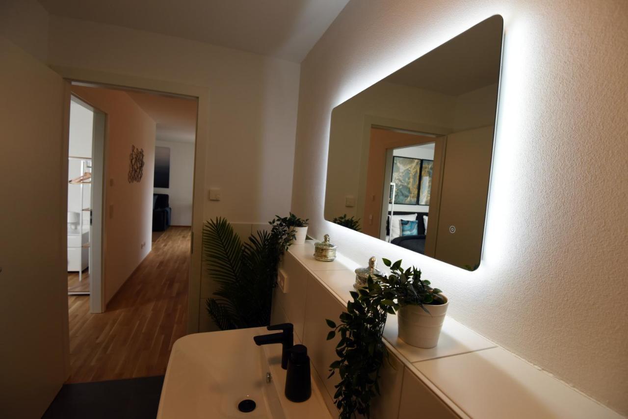 Inhomevision Neubau, Design, Balkon, Barrierefrei, Wlan Markgroningen Bagian luar foto
