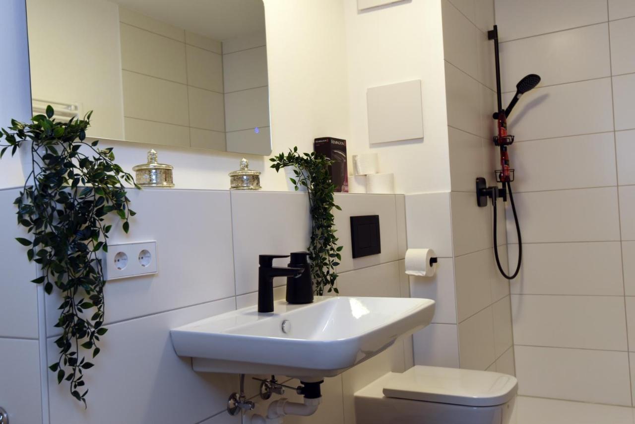 Inhomevision Neubau, Design, Balkon, Barrierefrei, Wlan Markgroningen Bagian luar foto